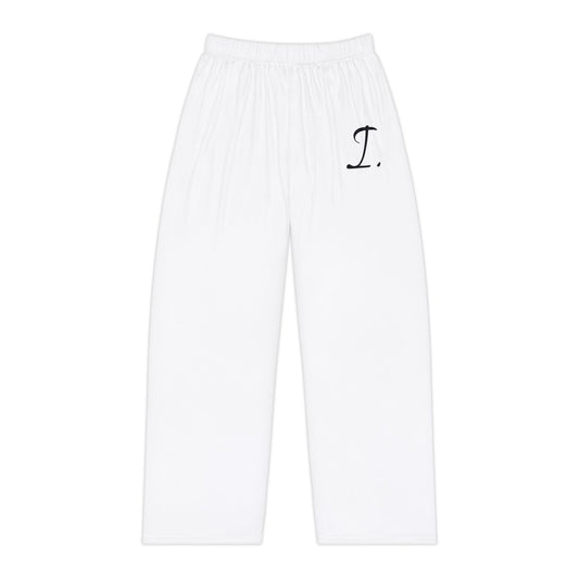 Elegant Women's Pajama Pants with Initial Design